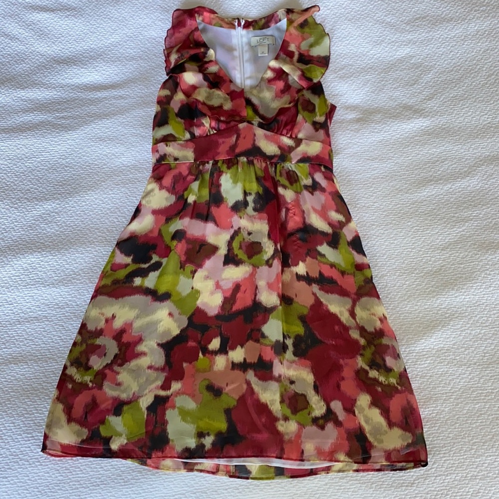 LOFT Graphic Print Sundress